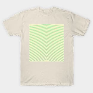 Graphic in green and yellow T-Shirt